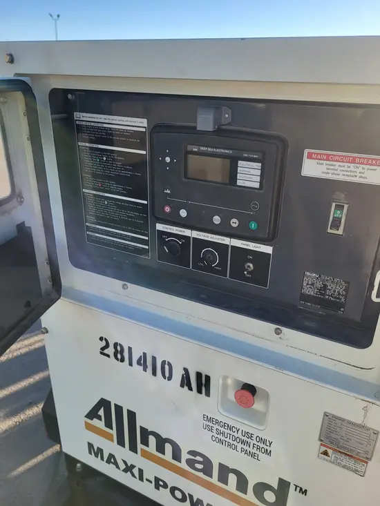 2021 Allmand MP25 Diesel Generator