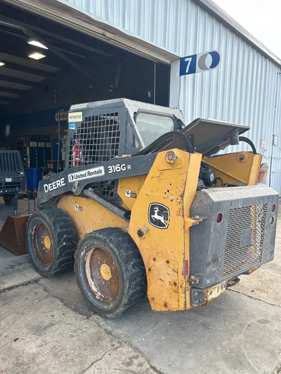 2018 John Deere 316GR Track Loader