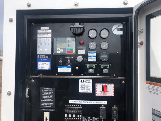 2019 Cummins C60D6RG Diesel Generator