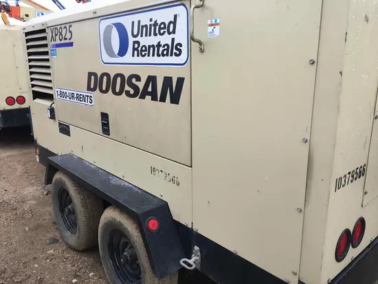 2015 Doosan XP825WCU-FX-T3 Air Compressor
