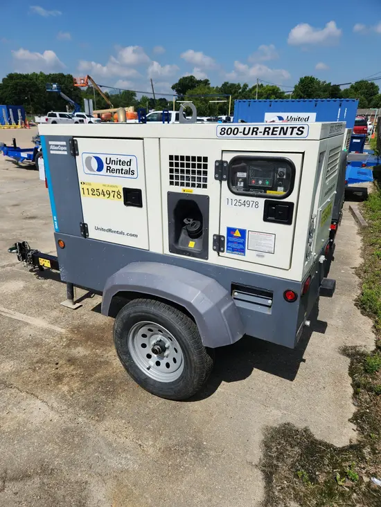2021 Atlas Copco QAS 25 T4F Diesel Generator