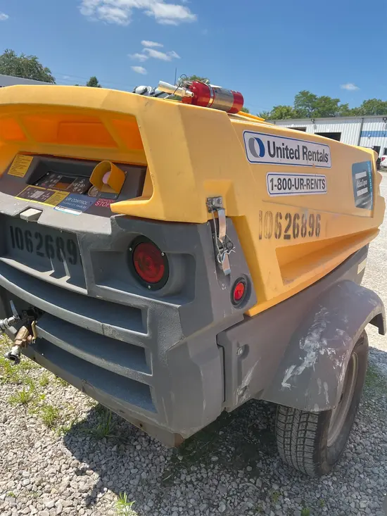 2017 Atlas Copco XAS185KD7 T4F Air Compressor