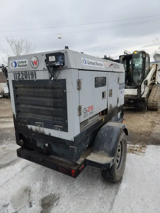 2021 Wacker Neuson G25 T4F Diesel Generator