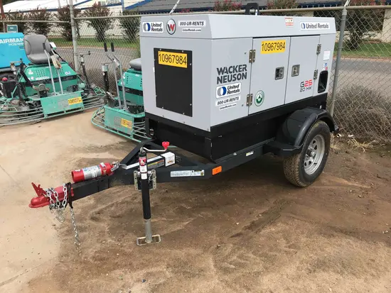 2019 Wacker Neuson G25 T4F Diesel Generator