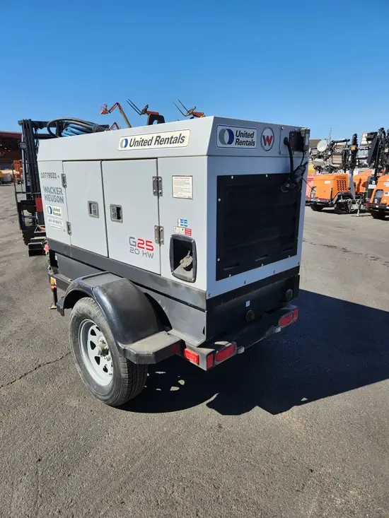 2018 Wacker Neuson G25 T4F Diesel Generator