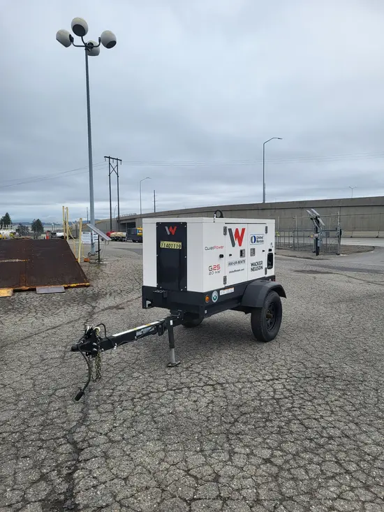 2022 Wacker Neuson G25 T4F Diesel Generator