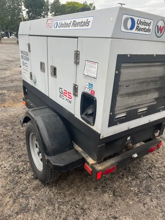 2019 Wacker Neuson G25 T4F Diesel Generator