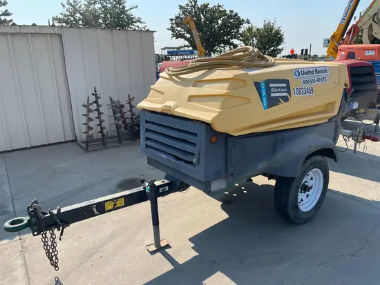2018 Atlas Copco XAS185KD7 T4F Air Compressor