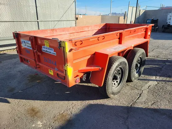 2021 Best Trailer 5X10DBH Dump Trailer