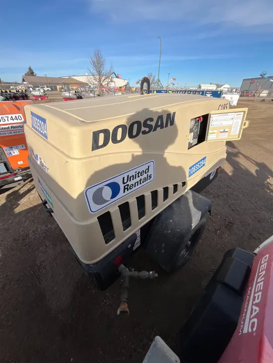 2018 Doosan C185WDZ-T4F Air Compressor