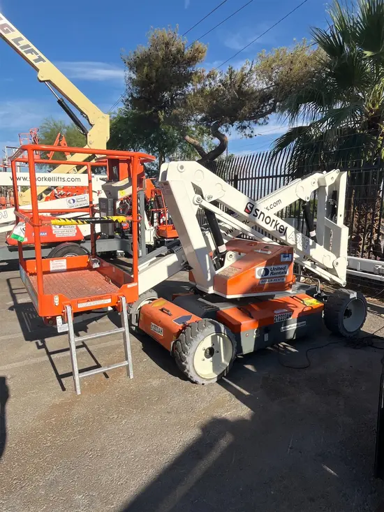 2018 Snorkel A38E Articulating Boom Lift