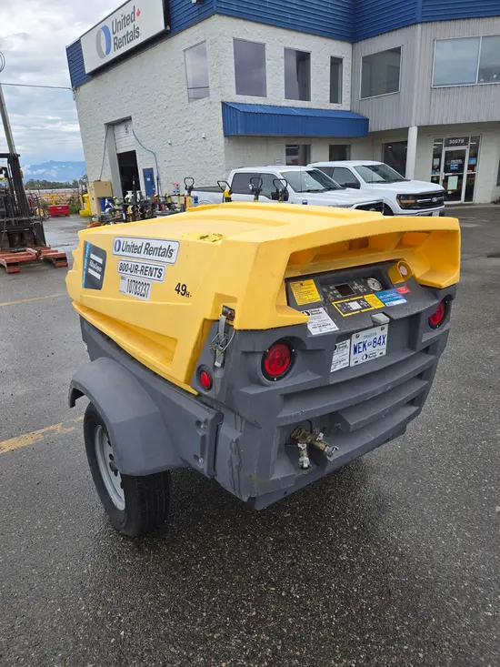 2018 Atlas Copco XAS185KD7 T4F Air Compressor