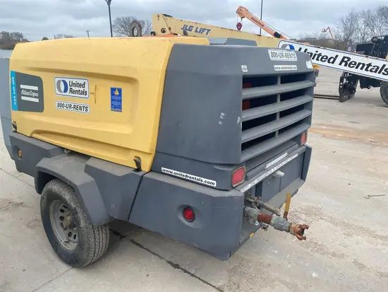 2017 Atlas Copco XAS440JD T4F Air Compressor