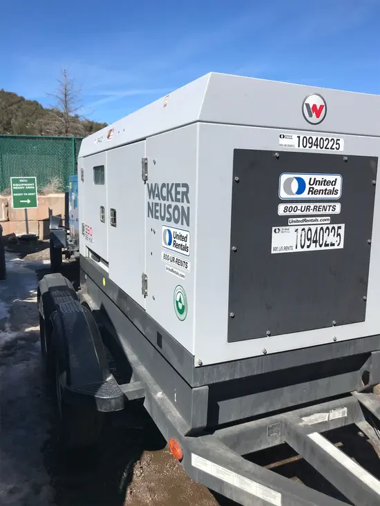 2019 Wacker Neuson G50 T4F Diesel Generator