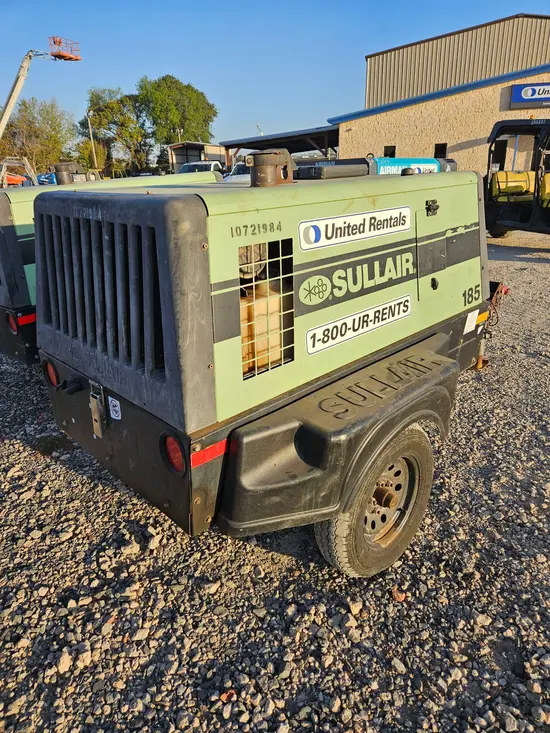 2018 Sullair 185DPQ-KU-T3 Air Compressor