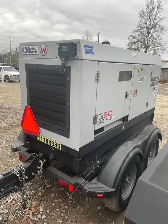 2021 Wacker Neuson G50 T4F Diesel Generator