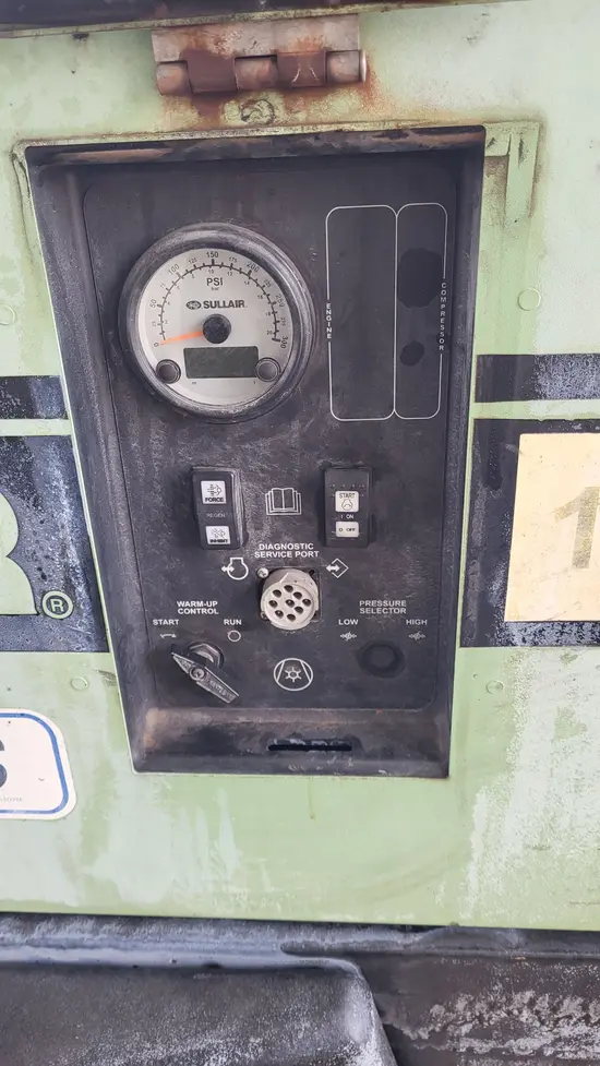 2018 Sullair 185DPQ-KU-T3 Air Compressor