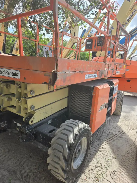 2018 JLG 330LRT Rough Terrain Scissor Lift