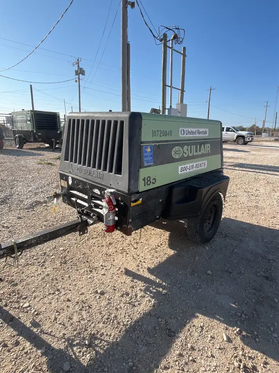 2018 Sullair 185DPQ-KU-T3 Air Compressor