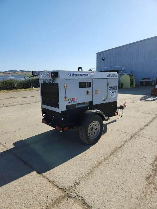 2019 Wacker Neuson G25 T4F Diesel Generator