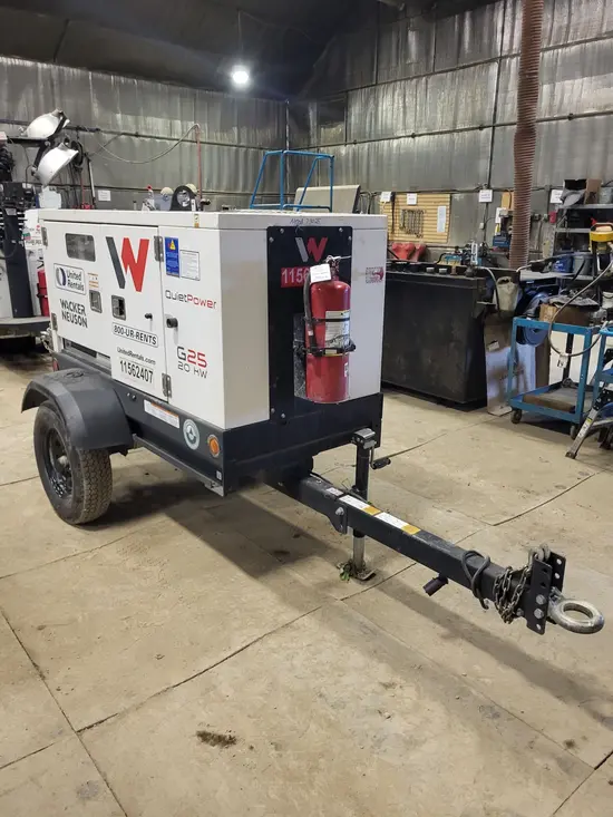 2022 Wacker Neuson G25 T4F Diesel Generator
