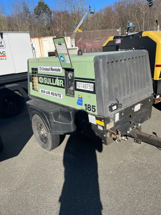 2018 Sullair 185DPQ-KU-T3 Air Compressor