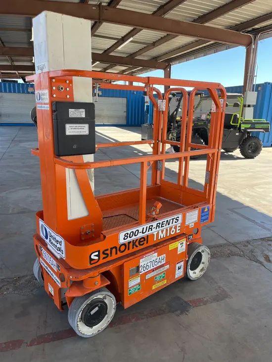 2021 Snorkel TM16E Self-Propelled One-Person Lift
