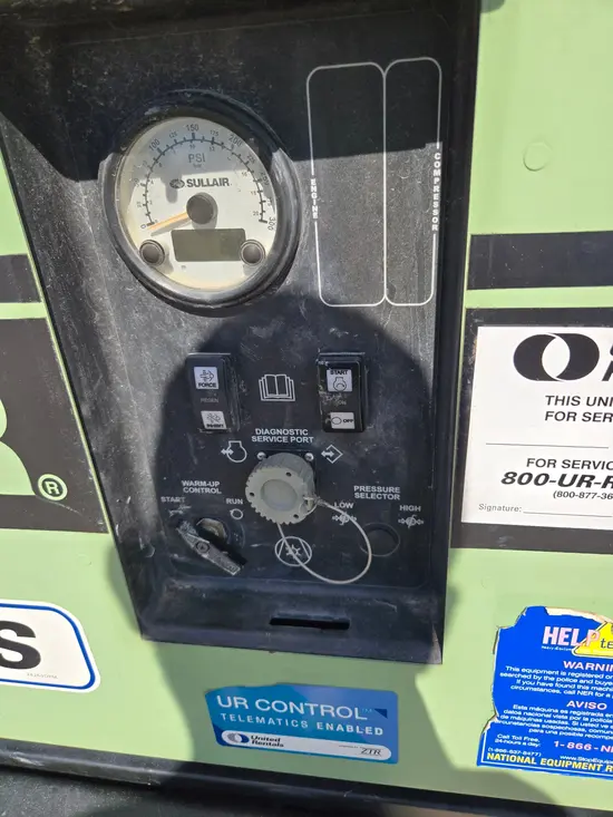 2019 Sullair 185DPQ-KU-T3 Air Compressor