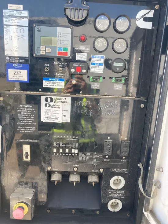 2019 Cummins C60D6RG Diesel Generator