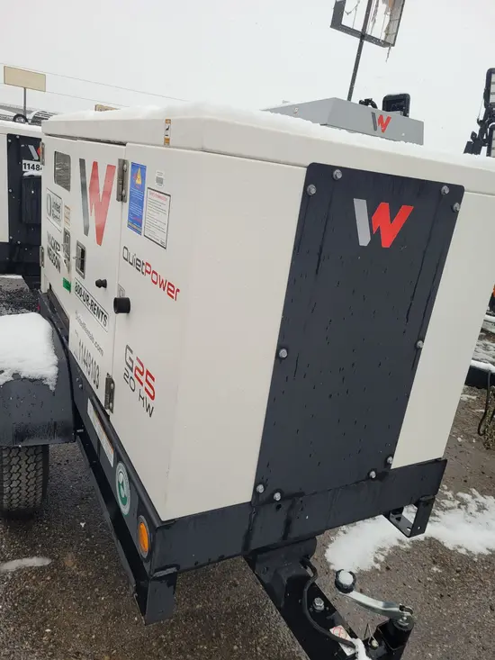 2022 Wacker Neuson G25 T4F Diesel Generator