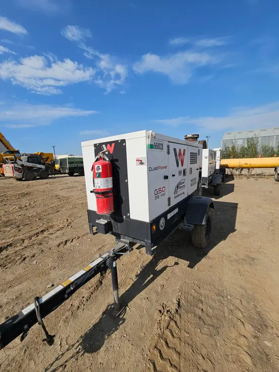 2023 Wacker Neuson G50 T4F 600V Diesel Generator