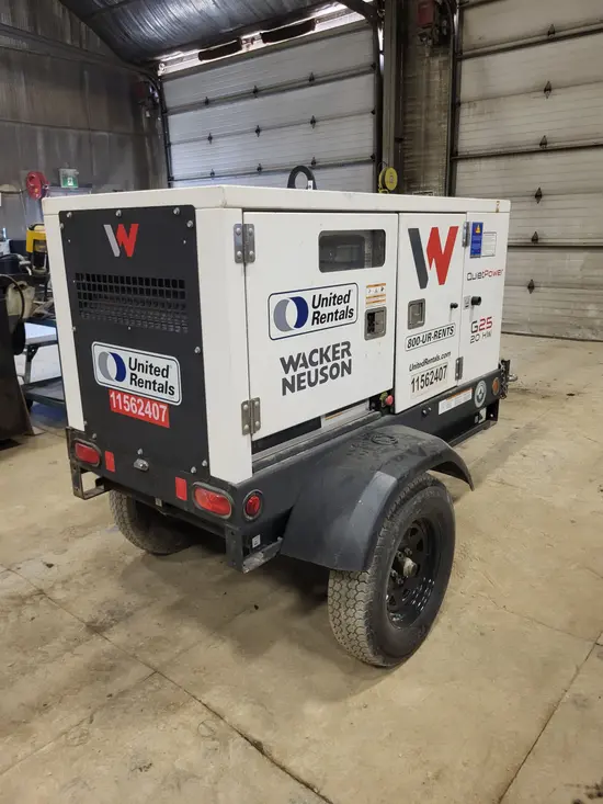 2022 Wacker Neuson G25 T4F Diesel Generator