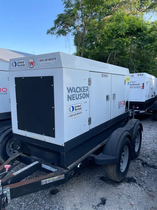 2017 Wacker Neuson G50 T4F Diesel Generator
