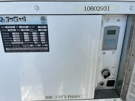 2017 KWIKOOL KPO12-23 Portable Air Conditioner