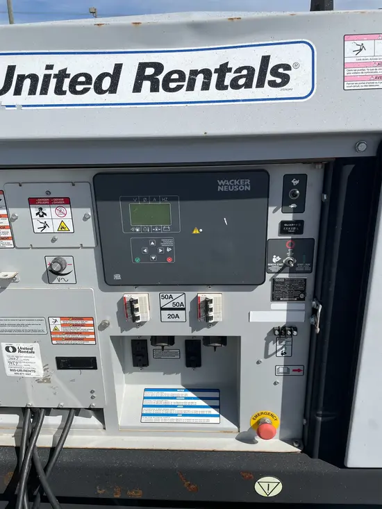 2018 Wacker Neuson G25 T4F Diesel Generator