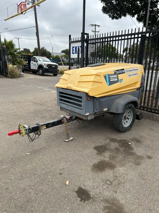 2017 Atlas Copco XAS185KD7 T4F Air Compressor