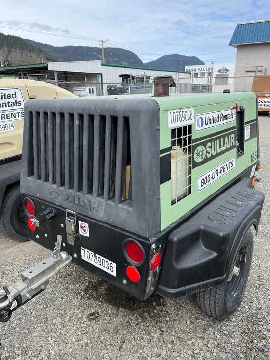 2018 Sullair 185DPQ-KU-T3 Air Compressor