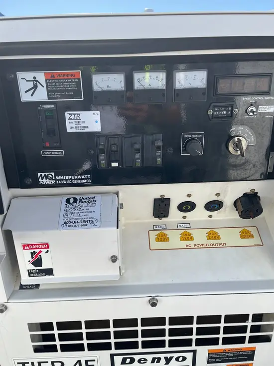 2018 Multiquip DCA15SPXU4F Diesel Generator