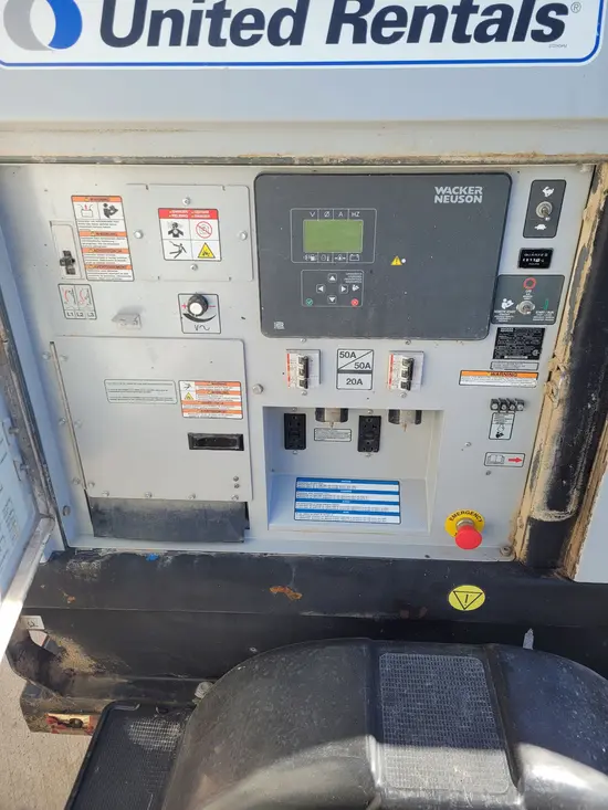 2018 Wacker Neuson G25 T4F Diesel Generator