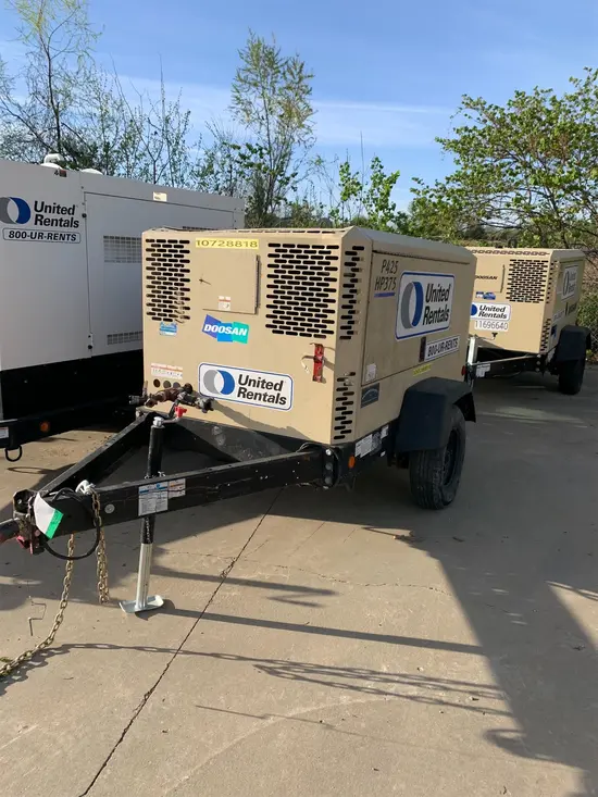 2018 Doosan P425/HP375WCUT4 Air Compressor