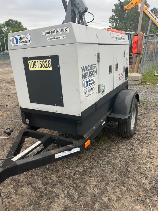 2019 Wacker Neuson G25 T4F Diesel Generator