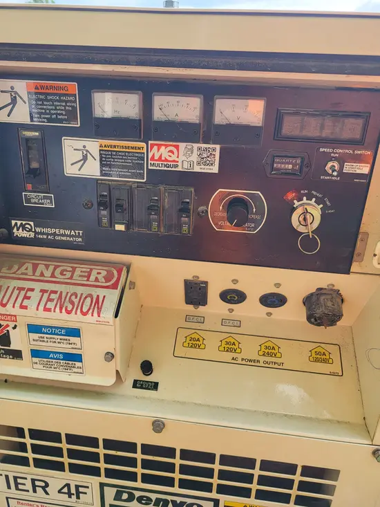2021 Multiquip DCA15SPXU4F Diesel Generator
