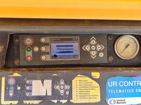 2017 Atlas Copco XAS185KD7 T4F Air Compressor