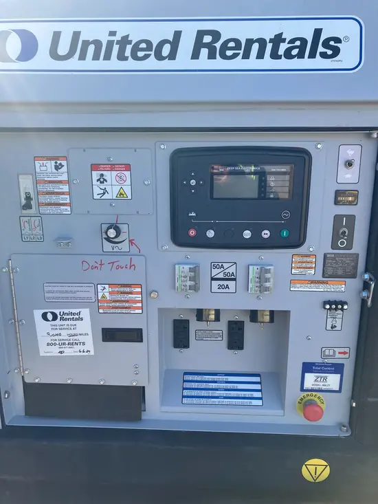 2021 Wacker Neuson G25 T4F Diesel Generator