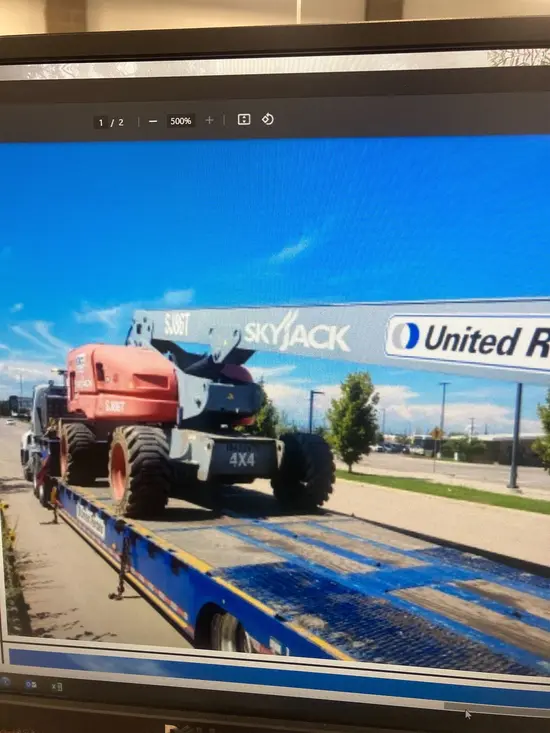 2015 Skyjack SJ86T Boom Lift