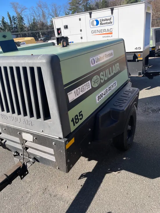 2018 Sullair 185DPQ-KU-T3 Air Compressor