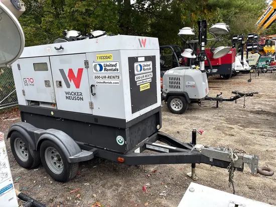 2019 Wacker Neuson G70 T4F Diesel Generator