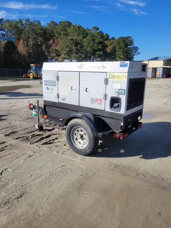 2019 Wacker Neuson G25 T4F Diesel Generator