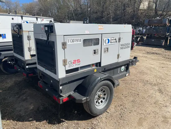 2021 Wacker Neuson G 25 Diesel Generator