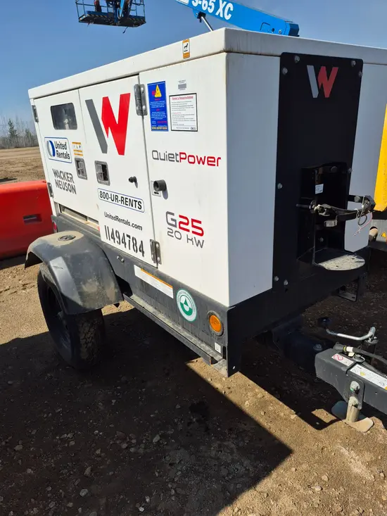 2022 Wacker Neuson G25 T4F Diesel Generator